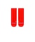 スタンス（STANCE）RED ULTRA QTR ソックス A318A25RED#RED