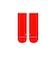 スタンス（STANCE）RED ULTRA QTR ソックス A318A25RED#RED