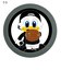 ホクシン（Hokushin）千葉ロッテマリーンズチップマーカー ズーちゃん MK544CLMCMKズーチャン
