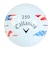 キャロウェイ（CALLAWAY）ゴルフボール CHROME TOUR X USA 250ボール 1ダース(12個入り) STRIPE 12B