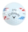 キャロウェイ（CALLAWAY）ゴルフボール CHROME SOFT USA 250ボール 1ダース(12個入り) STRIPE 12B