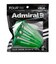 アドミラル ゴルフ（Admiral GOLF）ツアーティーネオン 4本入り ADMG6AT1-GRN