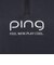 ピン（PING）ゴルフウェア 吸汗速乾 オクタピンメッシュ 半袖ハーフジップシャツ 622-6260706-010