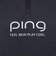 ピン（PING）ゴルフウェア 吸汗速乾 オクタピンメッシュ 半袖ハーフジップシャツ 622-6260706-010