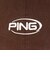 ピン（PING）ゴルフ カラーコード カジュアルキャップ HW-N2605 BR 39343