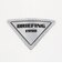 ブリーフィング（BRIEFING）帽子 REFLECTIVE COLLECTION ストレッチ TRIANGLE ロゴ キャップ BRG263M87-000