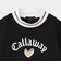 キャロウェイ（CALLAWAY）ゴルフウェア ラブキャロウェイ半袖スウェットモックネックプルオーバー C26217203-1010