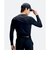 アンダーアーマー（UNDER ARMOUR）HEATGEAR FITTED NOVELTY 長袖クルーネックシャツ 6016704 001