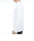 トミーヒルフィガー（TOMMY HILFIGER）ゴルフウェア ワッフル 長袖モックシャツ THMA655-WHT