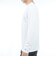 トミーヒルフィガー（TOMMY HILFIGER）ゴルフウェア ワッフル 長袖モックシャツ THMA655-WHT