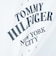 トミーヒルフィガー（TOMMY HILFIGER）ゴルフウェア ワッフル 長袖モックシャツ THMA655-WHT