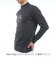 トミーヒルフィガー（TOMMY HILFIGER）ゴルフウェア ワッフル 長袖モックシャツ THMA655-BLK