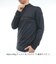 トミーヒルフィガー（TOMMY HILFIGER）ゴルフウェア ベア天 長袖モックシャツ THMA664-BLK