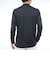トミーヒルフィガー（TOMMY HILFIGER）ゴルフウェア ベア天 長袖モックシャツ THMA664-BLK