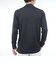 トミーヒルフィガー（TOMMY HILFIGER）ゴルフウェア ベア天 長袖モックシャツ THMA664-BLK