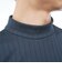 トミーヒルフィガー（TOMMY HILFIGER）ゴルフウェア 針抜きジャガード フラッグモックシャツ THMA661-NVY