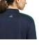 アディダス（adidas）ゴルフウェア スリーストライプス モックネック 長袖シャツ WX566-KG2175 NVY