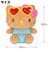 ホクシン（Hokushin）ゴルフ ハローキティ フェアウェイウッド用 ヘッドカバー KTHF3 ヒヤケKTHCFW