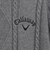 キャロウェイ（CALLAWAY）ゴルフウェア 変形リブハイネック長袖ニット C26218103-1021