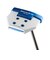 キャスコ（KASCO）ブルー Blue9/9 DELTA-FACE 角マレットパター(ロフト1.5度)KBS CT TOUR PUTTER