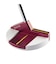 キャスコ（KASCO）レッド Red9/9 DF-017 パター(ロフト1.5度)KBS CT TOUR PUTTER