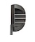 ウイルソンゴルフ（Wilson Golf）プロスタッフ PROSTAFF MT012 パター(ロフト3度)艶消しブラックE-coatingオリジナルスチール