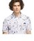 アディダス（adidas）ゴルフウェア CCメッシュ リーフプリント 半袖ポロシャツ Q4572-KU1181 WH
