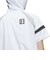 アディダス（adidas）ゴルフウェア アウター 防風 ハーフジップ フード付きアノラックジャケット QD442-KG0144 WH