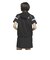 アディダス（adidas）ゴルフウェア アウター 防風 ハーフジップ フード付きアノラックジャケット QD442-KG0145 BLK