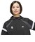 アディダス（adidas）ゴルフウェア アウター 防風 ハーフジップ フード付きアノラックジャケット QD442-KG0145 BLK