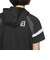 アディダス（adidas）ゴルフウェア アウター 防風 ハーフジップ フード付きアノラックジャケット QD442-KG0145 BLK