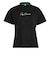 アディダス（adidas）ゴルフウェア 吸汗速乾 CHIP バックグラフィック 半袖モックネックシャツ OGH85-KM0833 BLK