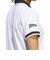 アディダス（adidas）ゴルフウェア クライマクール フラットニットカラー半袖ポロシャツ CT770-KG0140 WH