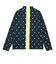 ルコックスポルティフ（lecoqsportif）ゴルフウェア 吸汗 総柄 長袖モックネックシャツ LG6FLS50L NV00