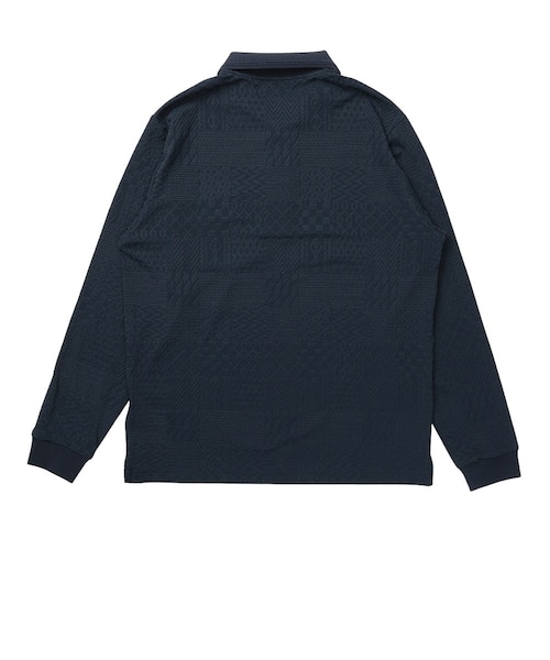 マンシングウエア（MUNSINGWEAR）ゴルフウェア リンクスジャカード長袖