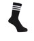 アディダス（adidas）クルー丈 スリーストライプス クッションソックス KO387-KF0463BLK