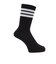 アディダス（adidas）クルー丈 スリーストライプス クッションソックス KO387-KF0463BLK