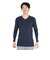 ルコックスポルティフ（lecoqsportif）ゴルフウェア ストレッチフォーサー インナー付き 半袖プルオーバー LG4FTZ00M OR00