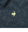 ルコックスポルティフ（lecoqsportif）ゴルフウェア リーフ柄半袖シャツ LG6FHS04M NV00