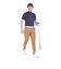 ジ・オープン（THE OPEN）ゴルフウェア 吸水速乾 クールコア 半袖 モックネック Tシャツ 174-21143-098