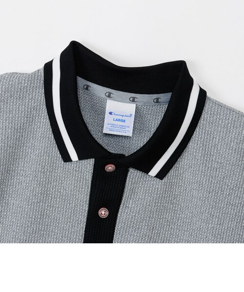 チャンピオン（CHAMPION）ゴルフウェア ロングスリーブ ポロシャツ C3