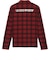 ルコックスポルティフ（lecoqsportif）ゴルフウェア チェック柄長袖シャツ LG6FLS01L RD00