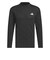アディダス（adidas）ゴルフウェア クライマクール ジャカード 長袖ポロシャツ MBJ37-KG9976 BLK