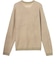 ルコックスポルティフ（lecoqsportif）ゴルフウェア リーフ柄ジャカード長袖クルーネックセーター LG6FST00M BG00