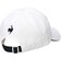 ルコックスポルティフ（lecoqsportif）帽子 まぶガード ツイルロゴキャップ LG6FCP00L WH00