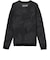 ルコックスポルティフ（lecoqsportif）ゴルフウェア リーフ柄ジャカード長袖クルーネックセーター LG6FST00M BK00