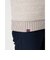 ロサーセン（ROSASEN）ゴルフウェア モールヤーンリバーシブルニット 045-16011-26AW-006