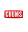 チャムス（CHUMS）ステッカー CHUMS ロゴ S シール CH62-1072-0000-00
