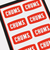 チャムス（CHUMS）ステッカー チャムスロゴ ミニ Sticker CHUMS Logo Mini CH62-0089
