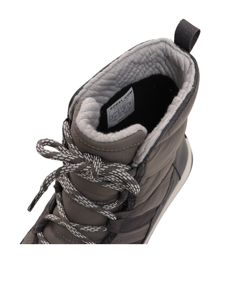 ソレル(SOREL)レディース ブーツ ウィットニーIIショートレース グレー NL3822 052 カジュアルシューズ(La… ソレル（SOREL）レディース ブーツ ウィットニーIIショートレース